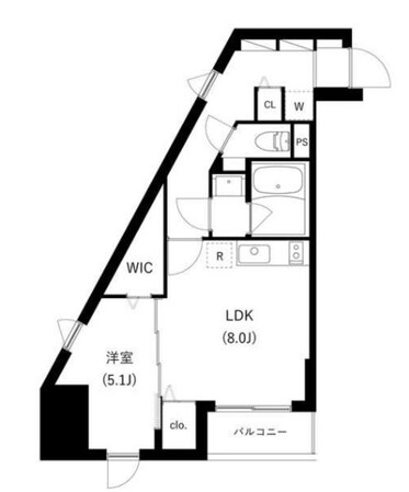 WHARF駒込の物件間取画像